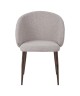 Fauteuil Moderne avec Revêtement en Tissu Texturé