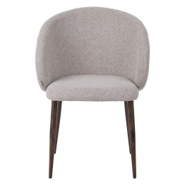 Fauteuil Moderne avec Revêtement en Tissu Texturé