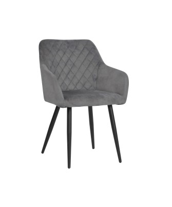 FLINDY Chaise de Salle à Manger en Velours Matelassé Chaise de sal...