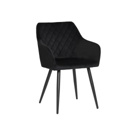 FLINDY Chaise de Salle à Manger en Velours Matelassé Chaise de sal...