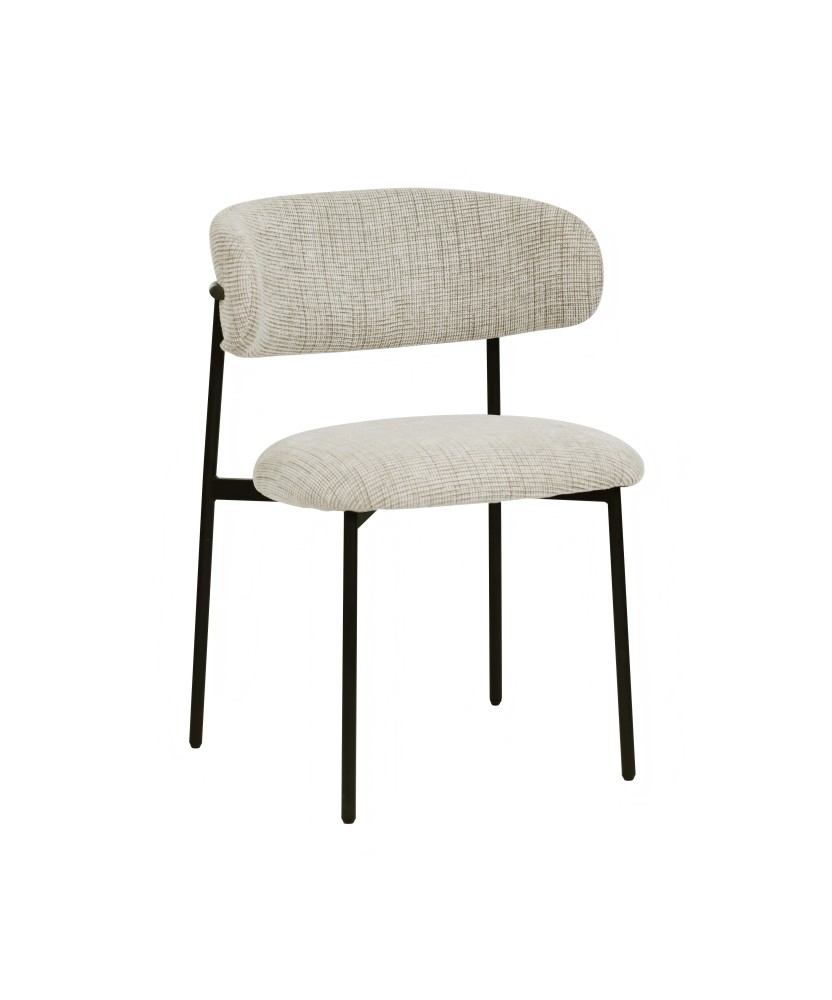 KELLY Minimalist Corduroy Dining Chair