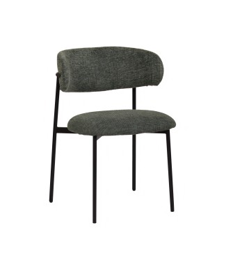 KELLY Minimalist Corduroy Dining Chair