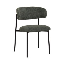 KELLY Minimalist Corduroy Dining Chair