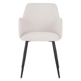 LANCE Chaise de Salle à Manger Contemporaine avec Accoudoirs Chais...