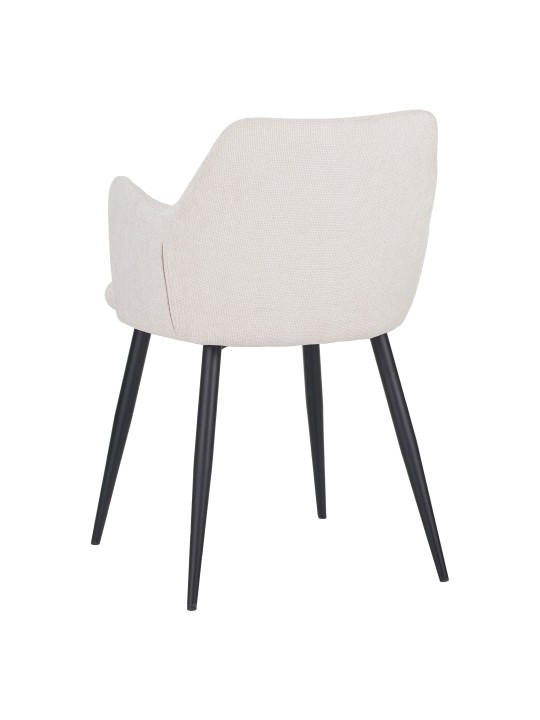 LANCE Chaise de Salle à Manger Contemporaine avec Accoudoirs Chais...