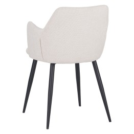 LANCE Chaise de Salle à Manger Contemporaine avec Accoudoirs Chais...