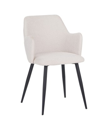 LANCE Chaise de Salle à Manger Contemporaine avec Accoudoirs Chais...