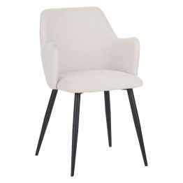 LANCE Chaise de Salle à Manger Contemporaine avec Accoudoirs Chais...