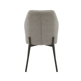 Chaise de Salle à Manger Moderne avec Revêtement en Tissu Bouclé A...