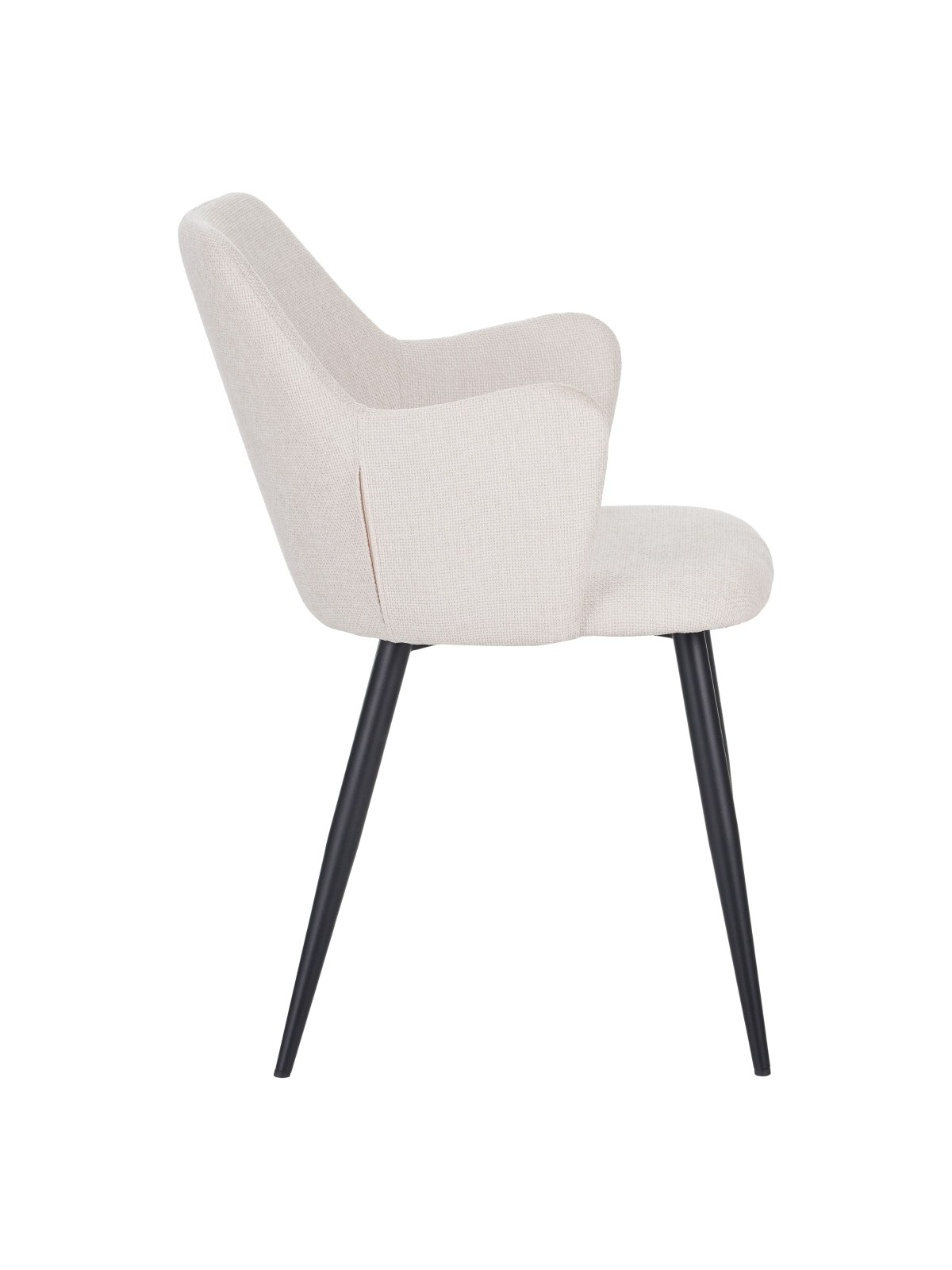 LANCE Chaise de Salle à Manger Contemporaine avec Accoudoirs Chais...