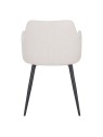 LANCE Chaise de Salle à Manger Contemporaine avec Accoudoirs Chais...