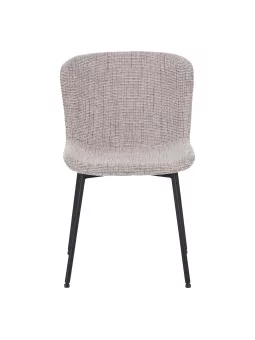 RIYA Modern Upholstered Dining Chair with Fabric Cover