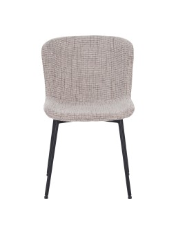 RIYA Chaise Contemporaine avec Revêtement en Tissu Bouclé Chaise d...