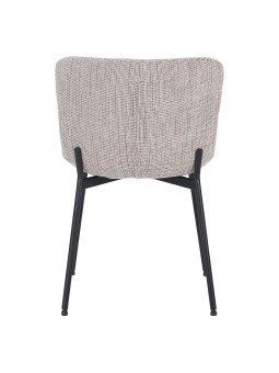 RIYA Chaise Contemporaine avec Revêtement en Tissu Bouclé Chaise d...
