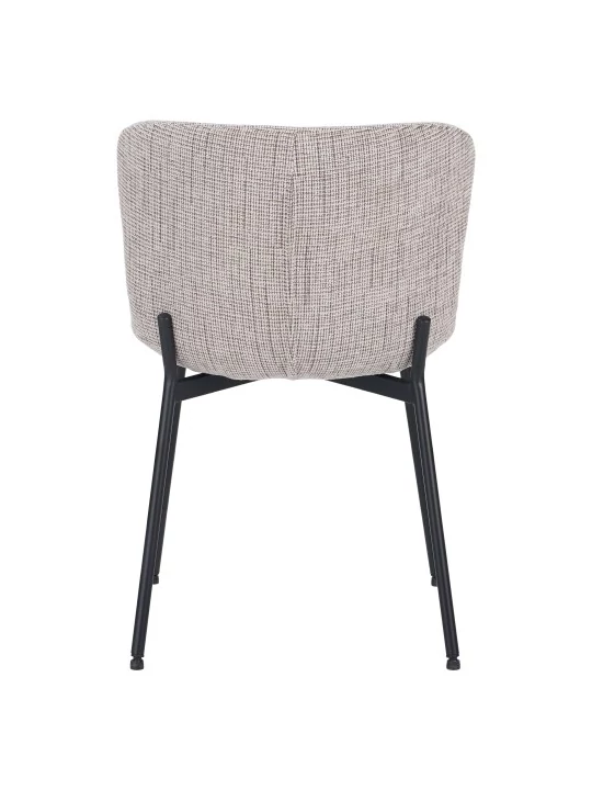 RIYA Chaise Contemporaine avec Revêtement en Tissu Bouclé Hauteur: ...