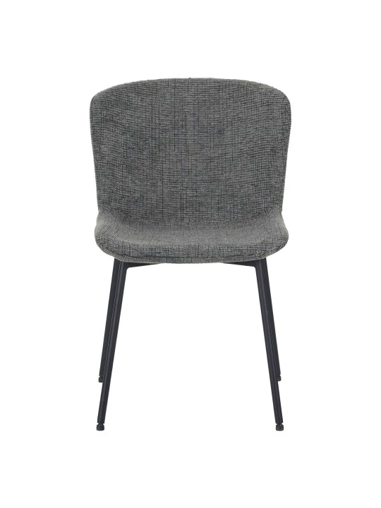 RIYA Chaise Contemporaine avec Revêtement en Tissu Bouclé Hauteur: ...