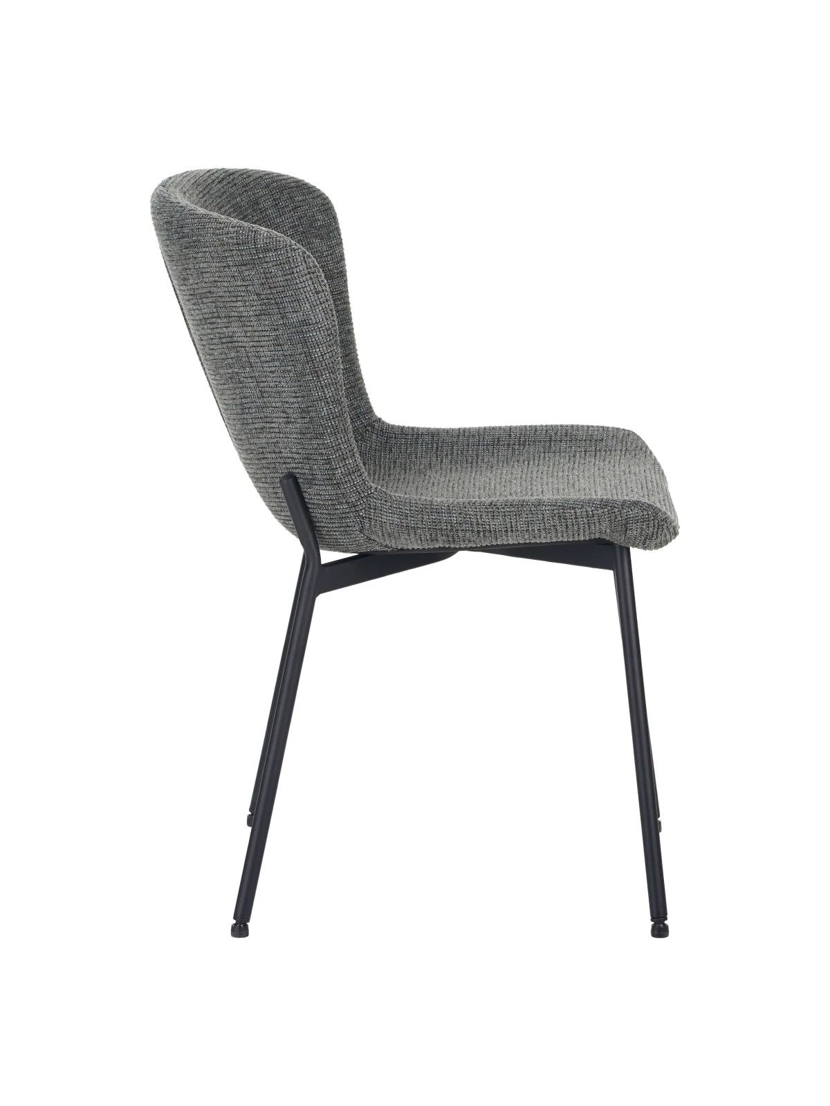 RIYA Modern Upholstered Dining Chair with Fabric Cover