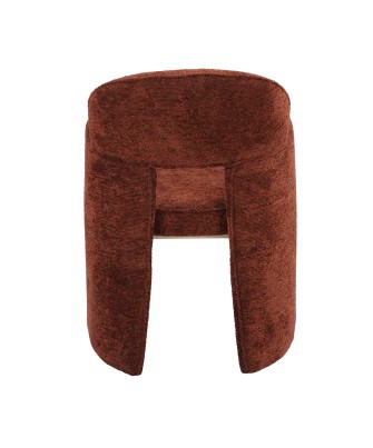 copy of Boucle Armchair with Asymmetric Open-Back Design — Mid-Cent...