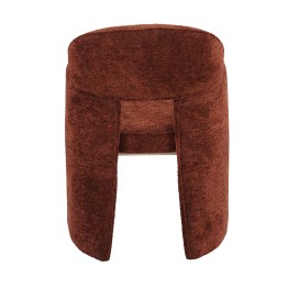 copy of Fauteuil Accoudoirs en Tissu Bouclé au Design Asymétrique C...