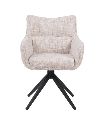 SELINA Fauteuil Pivotant Moderne à 360° avec Base Araignée Chaise ...
