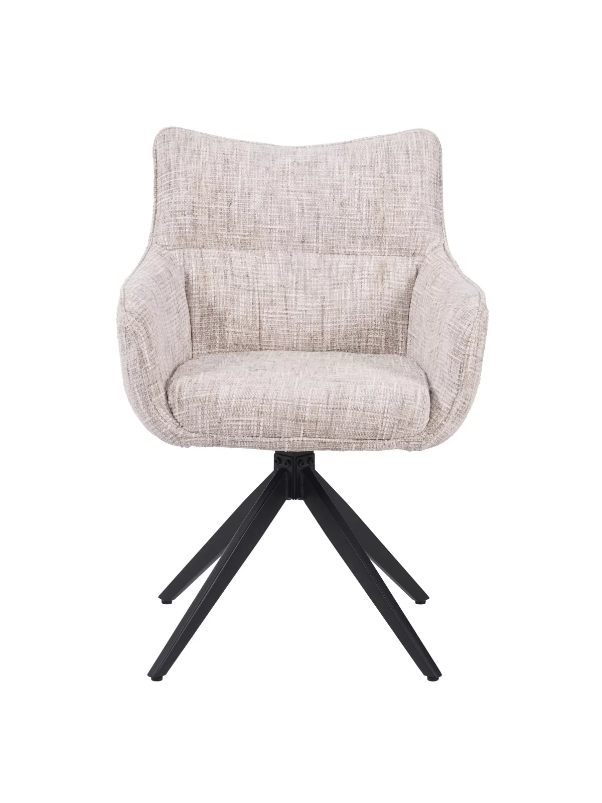 SELINA Fauteuil Pivotant Moderne à 360° avec Base Araignée Chaise ...