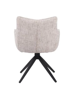 SELINA Fauteuil Pivotant Moderne à 360° avec Base Araignée Chaise ...
