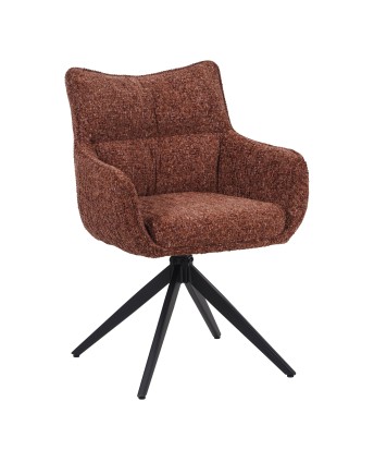 SELINA Modern 360° Swivel Accent Chair with Spider Base |