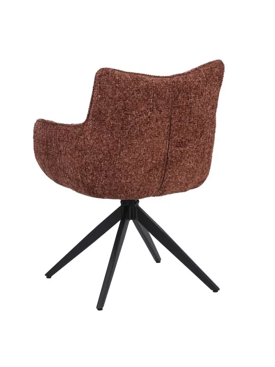 SELINA Fauteuil Pivotant Moderne à 360° avec Base Araignée Chaise ...