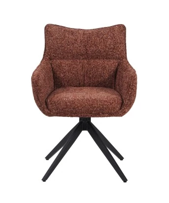 SELINA Fauteuil Pivotant Moderne à 360° avec Base Araignée Chaise ...