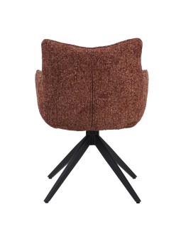 SELINA Fauteuil Pivotant Moderne à 360° avec Base Araignée Chaise ...