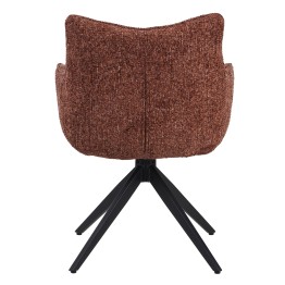 SELINA Fauteuil Pivotant Moderne à 360° avec Base Araignée Chaise ...