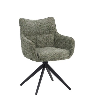 SELINA Fauteuil Pivotant Moderne à 360° avec Base Araignée Chaise ...
