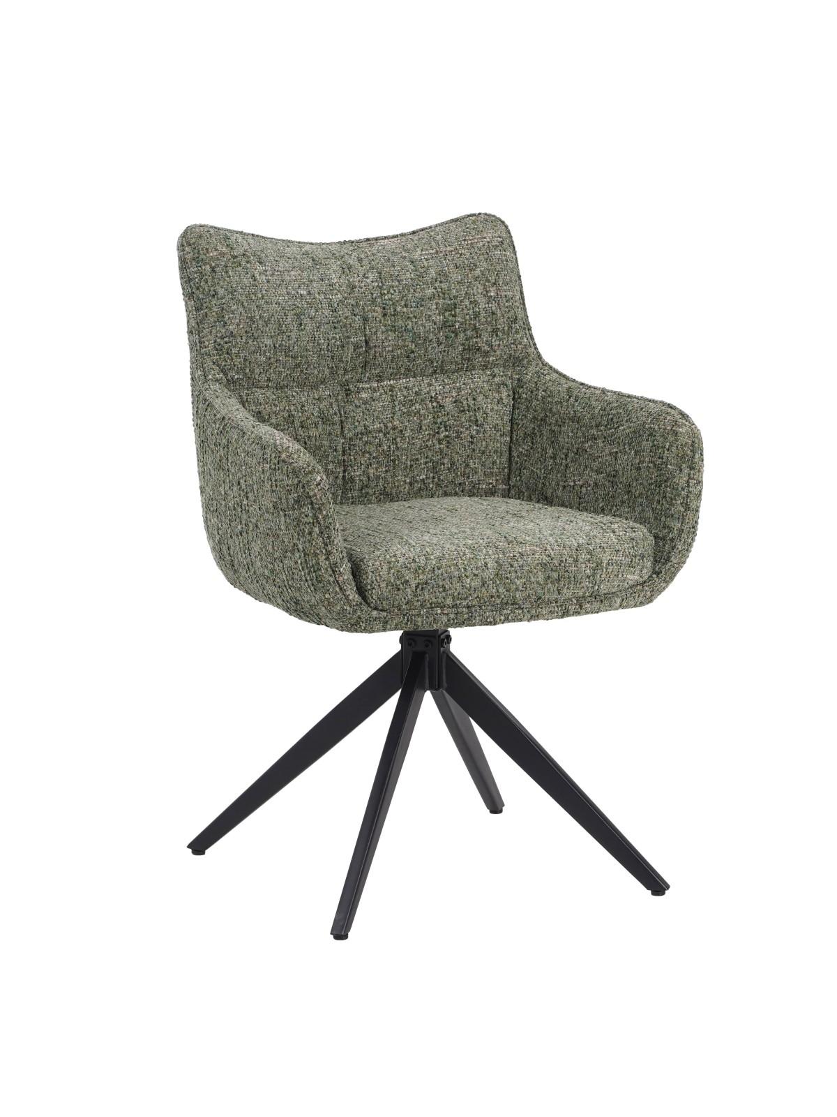 SELINA Fauteuil Pivotant Moderne à 360° avec Base Araignée Chaise ...