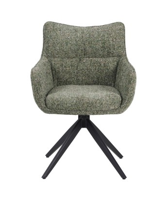 SELINA Fauteuil Pivotant Moderne à 360° avec Base Araignée Chaise ...
