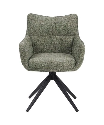 SELINA Fauteuil Pivotant Moderne à 360° avec Base Araignée Chaise ...
