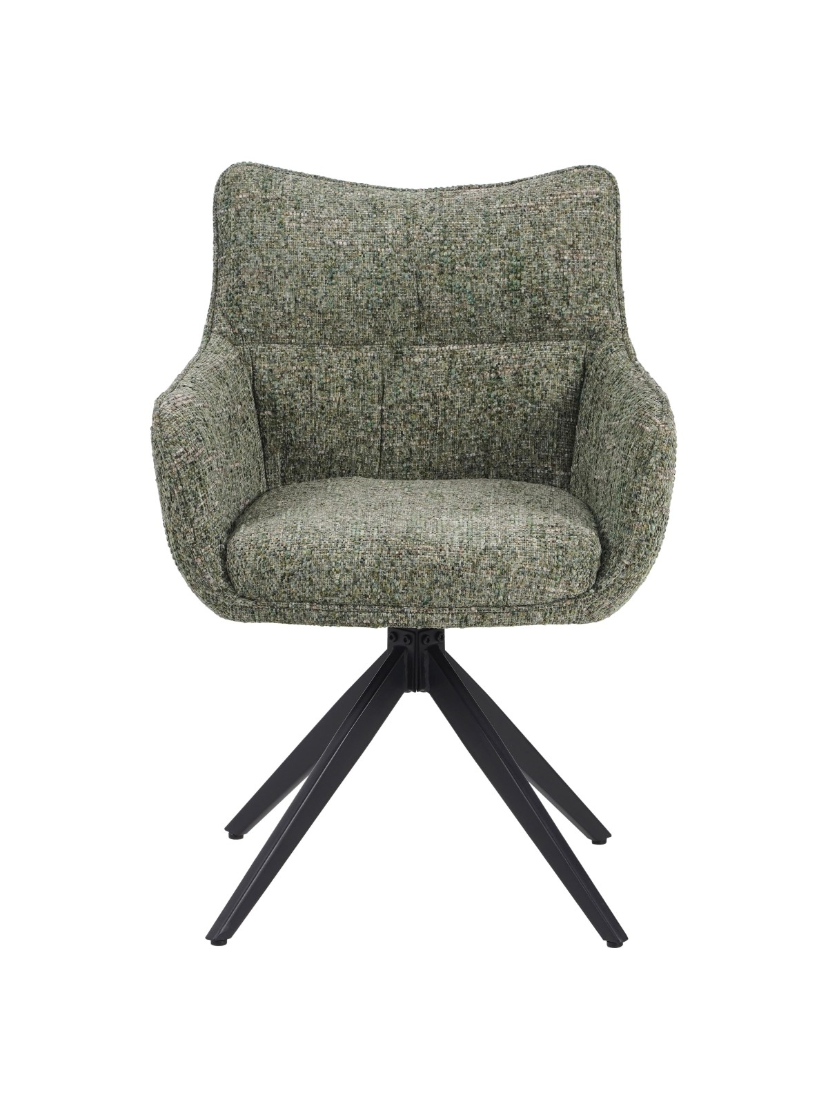 SELINA Fauteuil Pivotant Moderne à 360° avec Base Araignée Chaise ...
