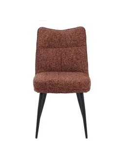 DYYK Modern Textured Dining Chair | Contemporary Accent Chair with ...