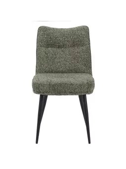 DYYK Modern Textured Dining Chair | Contemporary Accent Chair with ...
