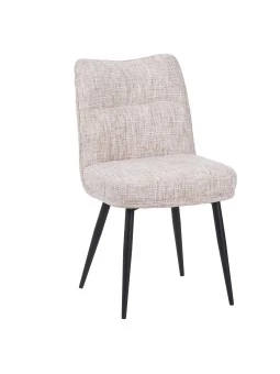 DYYK Modern Textured Dining Chair | Contemporary Accent Chair with ...