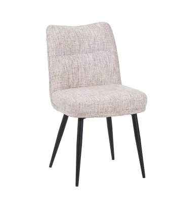 DYYK Modern Textured Dining Chair | Contemporary Accent Chair with ...