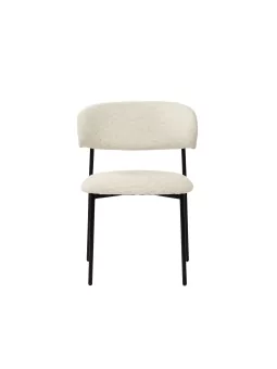 KELLY Minimalist Corduroy Dining Chair