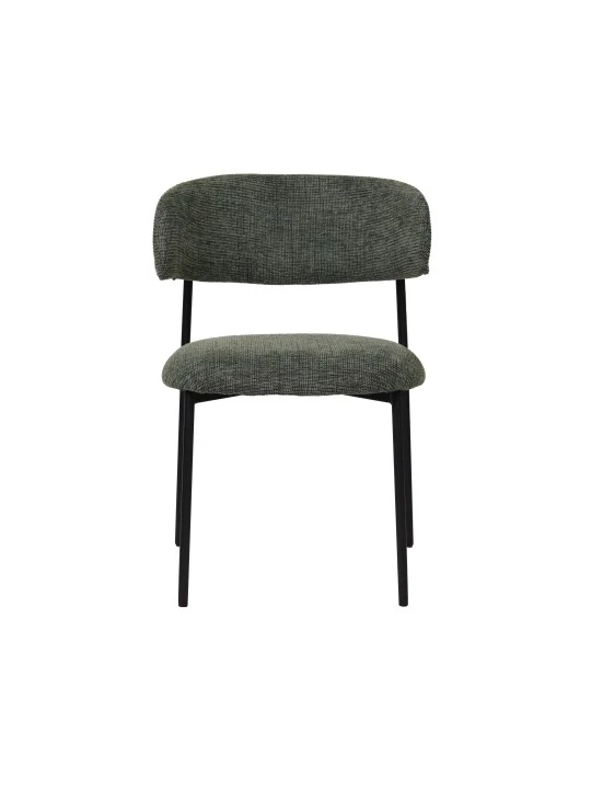 KELLY Minimalist Corduroy Dining Chair