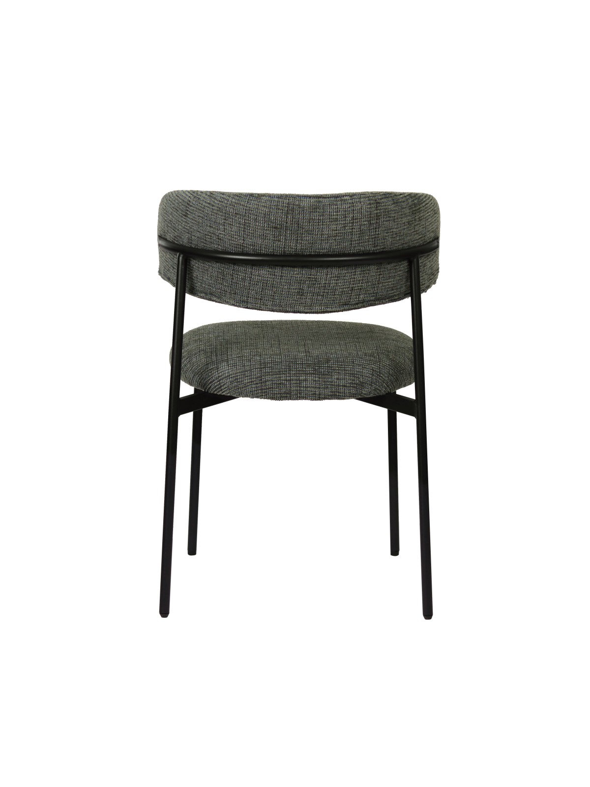 KELLY Chaise de Salle à Manger Minimaliste en Tissu Bouclé Côtelé ...