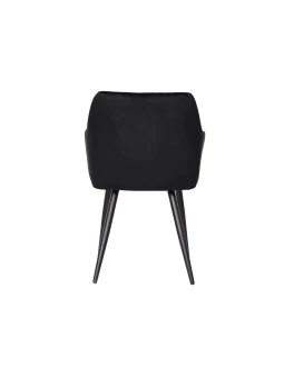 FLINDY Quilted Velvet Dining Chair with Diamond Pattern