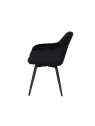 CARLO-SWI Swivel Quilted Velvet Dining Chair with Diamond Pattern