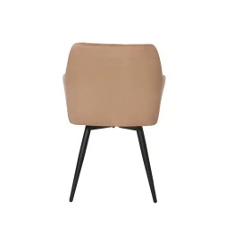 CARLO-SWI Chaise de Salle à Manger Pivotante en Velours Matelassé ...