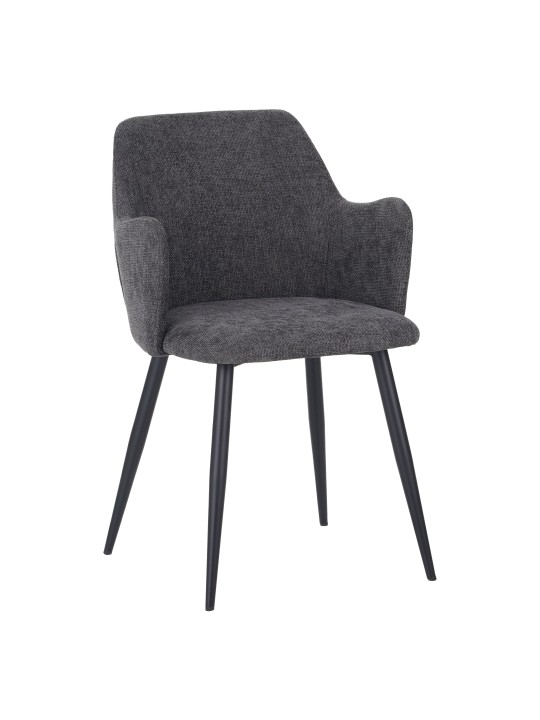 LANCE Chaise de Salle à Manger Contemporaine avec Accoudoirs Chais...