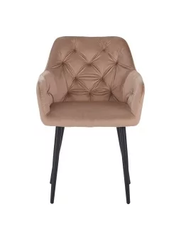 MARIO Tufted Velvet Armchair with Contemporary Style