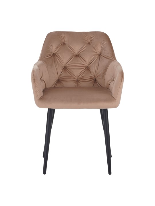 MARIO Tufted Velvet Armchair with Contemporary Style