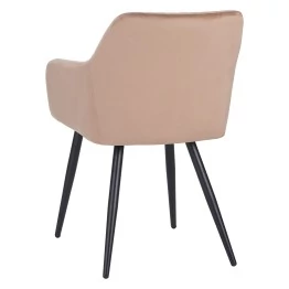 FLINDY Chaise de Salle à Manger en Velours Matelassé Chaise de sal...
